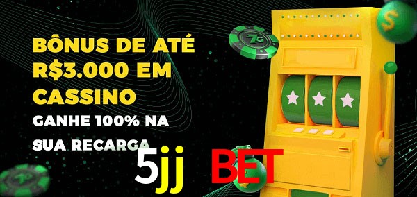 5jj bet melhor bônus de depósito